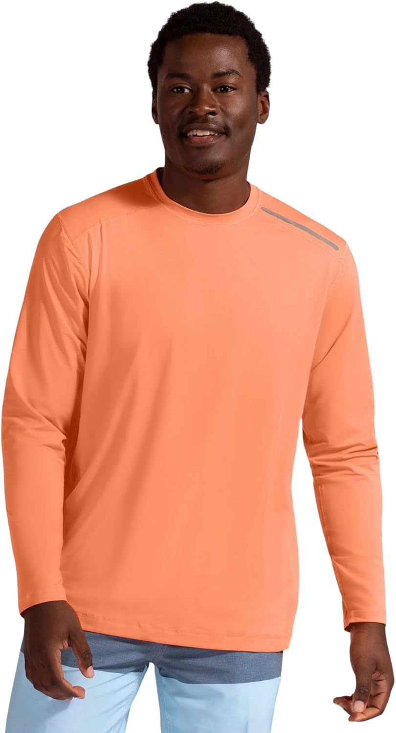 BloqUV Men's UPF 50+ Sun Protection Long Sleeve Active Jet Tee - Image 7