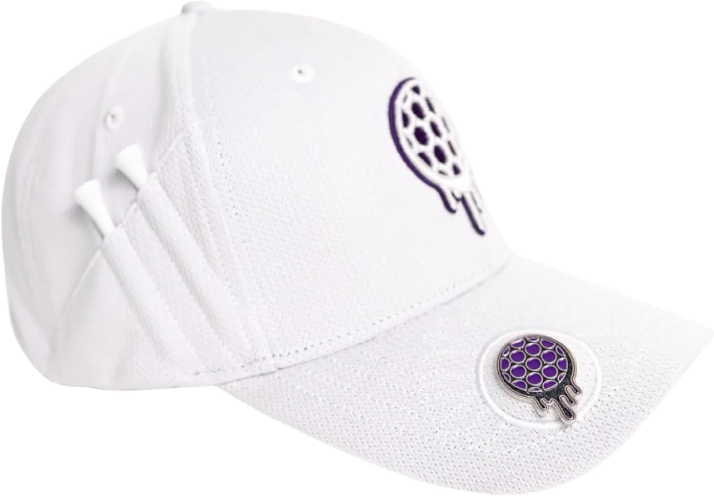 BONK Golf Sweet Spot Golf Hats - Tee Holder & Magnetic Ball Marker - Sweat-Stain Resistant - 100% Custom Made - Image 12