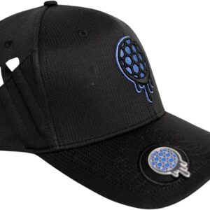 BONK Golf Sweet Spot Golf Hats - Tee Holder & Magnetic Ball Marker - Sweat-Stain Resistant - 100% Custom Made