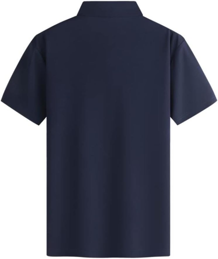 DUYHBAWRS Print Quick Dry Cool Feeling Breathable Shirt Short Sleeve Men's high Stretch - Image 2