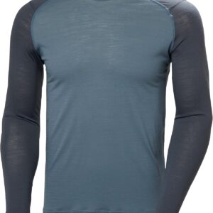 Helly-Hansen HH Durawool Crew LS Men's T-Shirt - Premium Sportswear, Breathable Long Sleeve, Ideal for Outdoor Activities