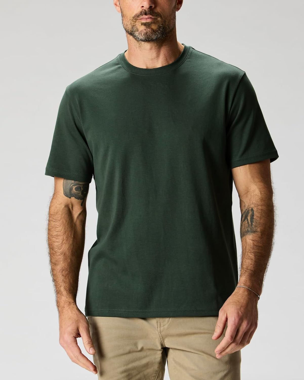 Huckberry Wills Aloeknit T-Shirt, Buttery Soft, Cool Feel, Peruvian Pima Cotton - Premium Men's T-Shirts, Shirts for Men - Image 2