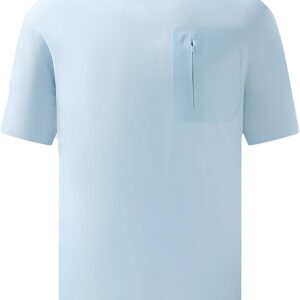 Men's Athletic T-Shirts High Visibility Cooling Moisture Wicking Quick Dry Sports Running Gym Comfort Colors T-Shirt