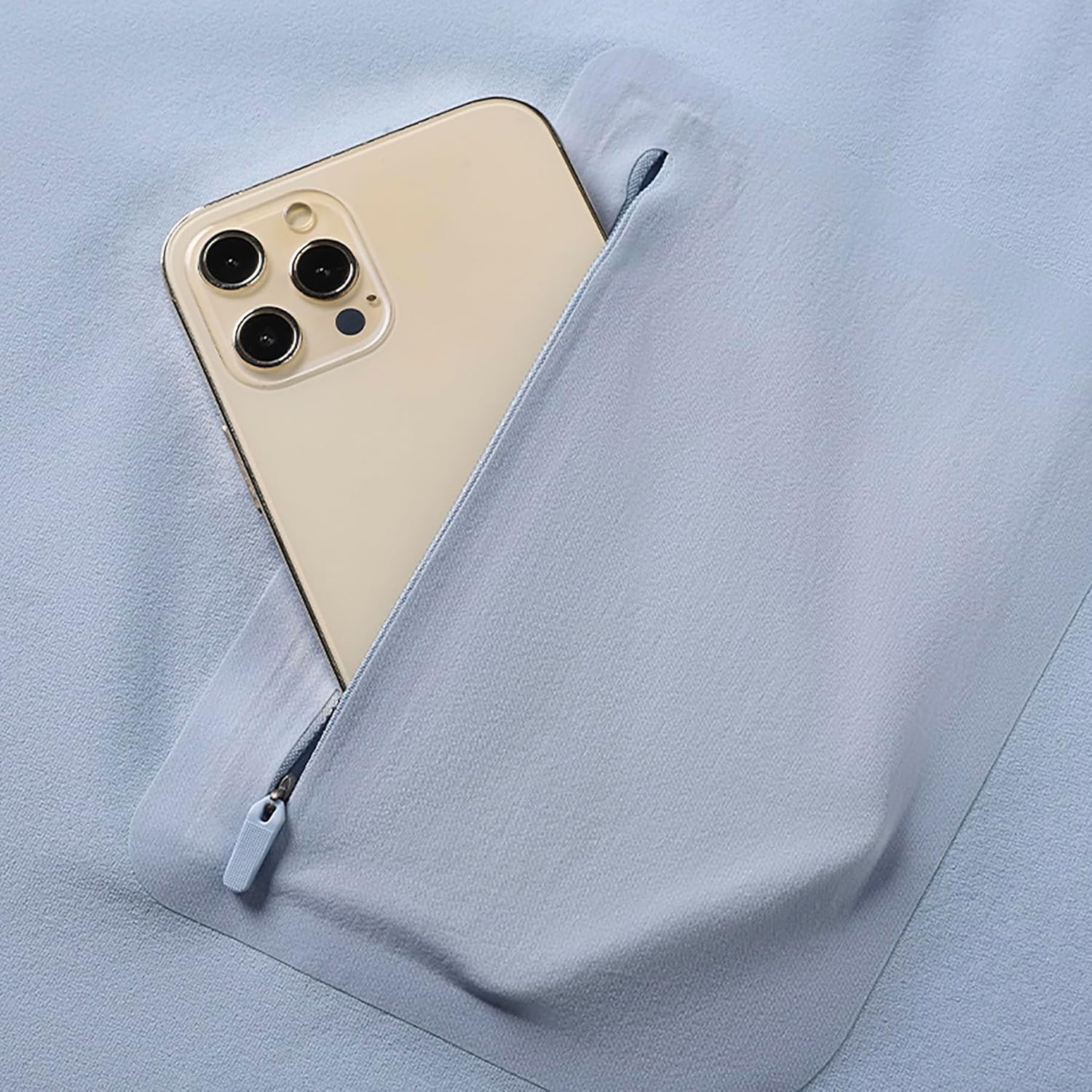 Men's Sports T Shirt Fitness Sports Moisture Wicking Round Neck Short Sleeve Quick Dry Running Top Gym Fishing Golf - Image 4