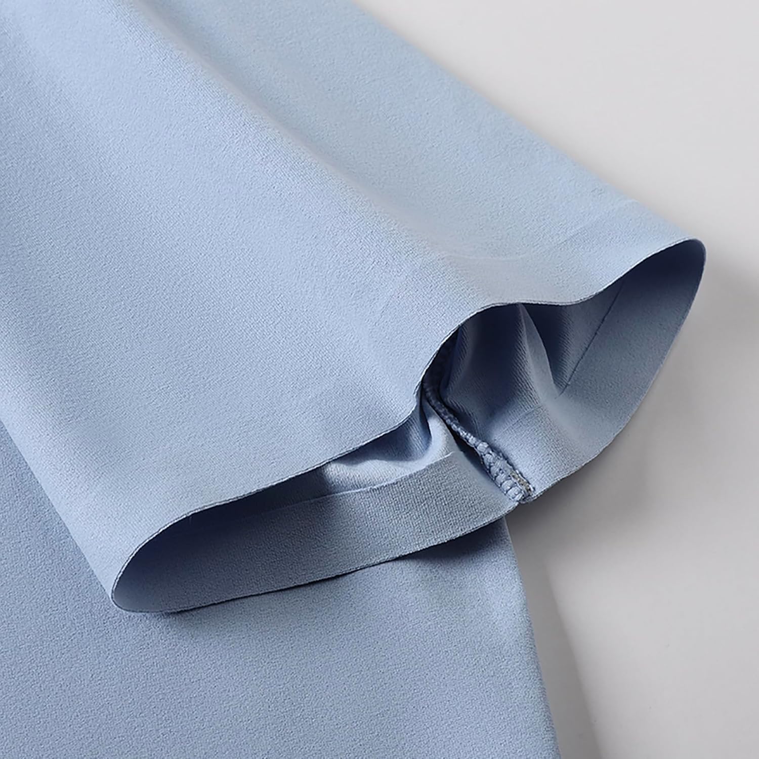 Men's Sports T Shirt Fitness Sports Moisture Wicking Round Neck Short Sleeve Quick Dry Running Top Gym Fishing Golf - Image 5