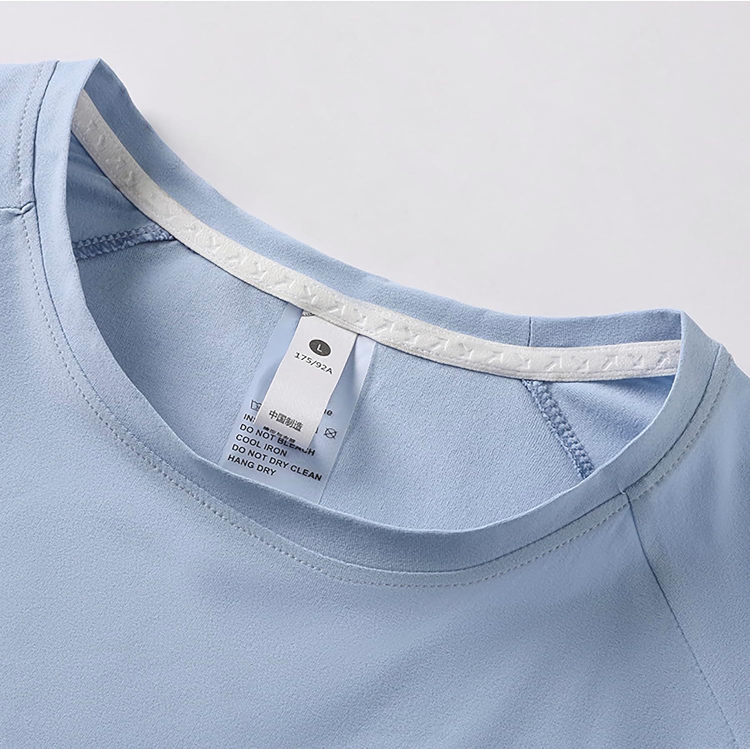 Men's Sports T Shirt Fitness Sports Moisture Wicking Round Neck Short Sleeve Quick Dry Running Top Gym Fishing Golf - Image 3