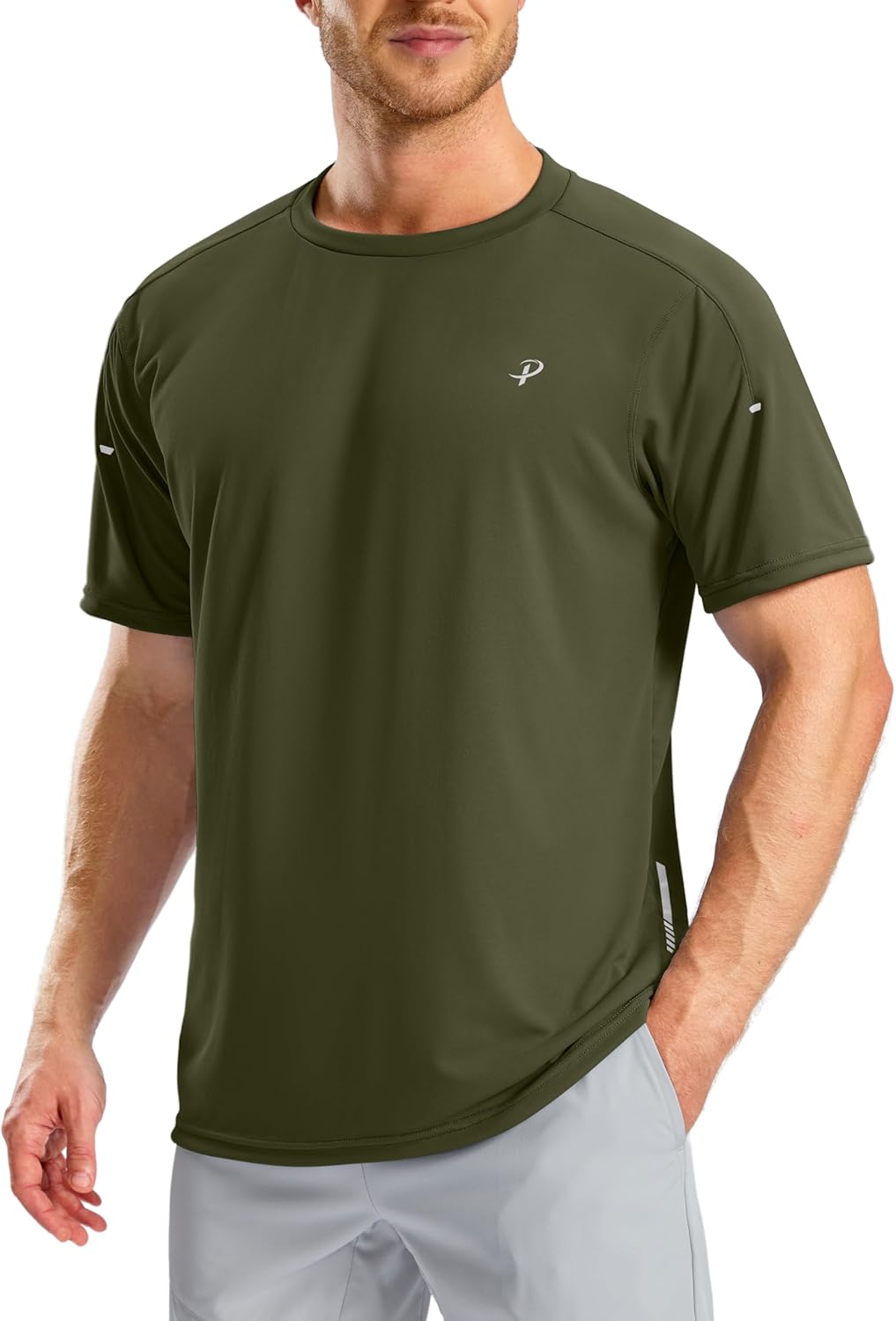 Pudolla Men's Workout Running T-Shirts Lightweight Quick Dry Athletic Gym Shirts for Men Short Sleeve Sport Tee Tops - Image 18