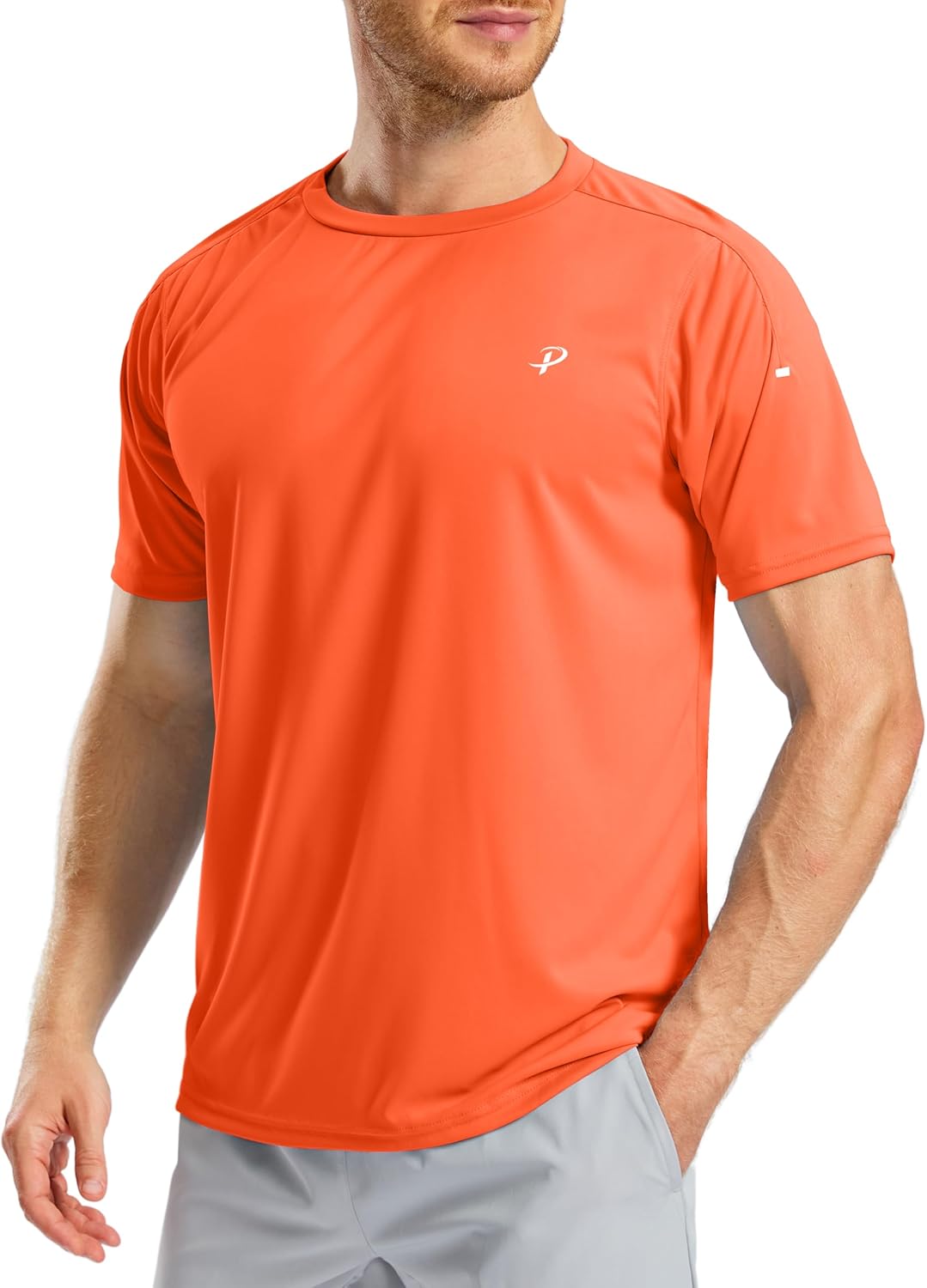 Pudolla Men's Workout Running T-Shirts Lightweight Quick Dry Athletic Gym Shirts for Men Short Sleeve Sport Tee Tops - Image 13