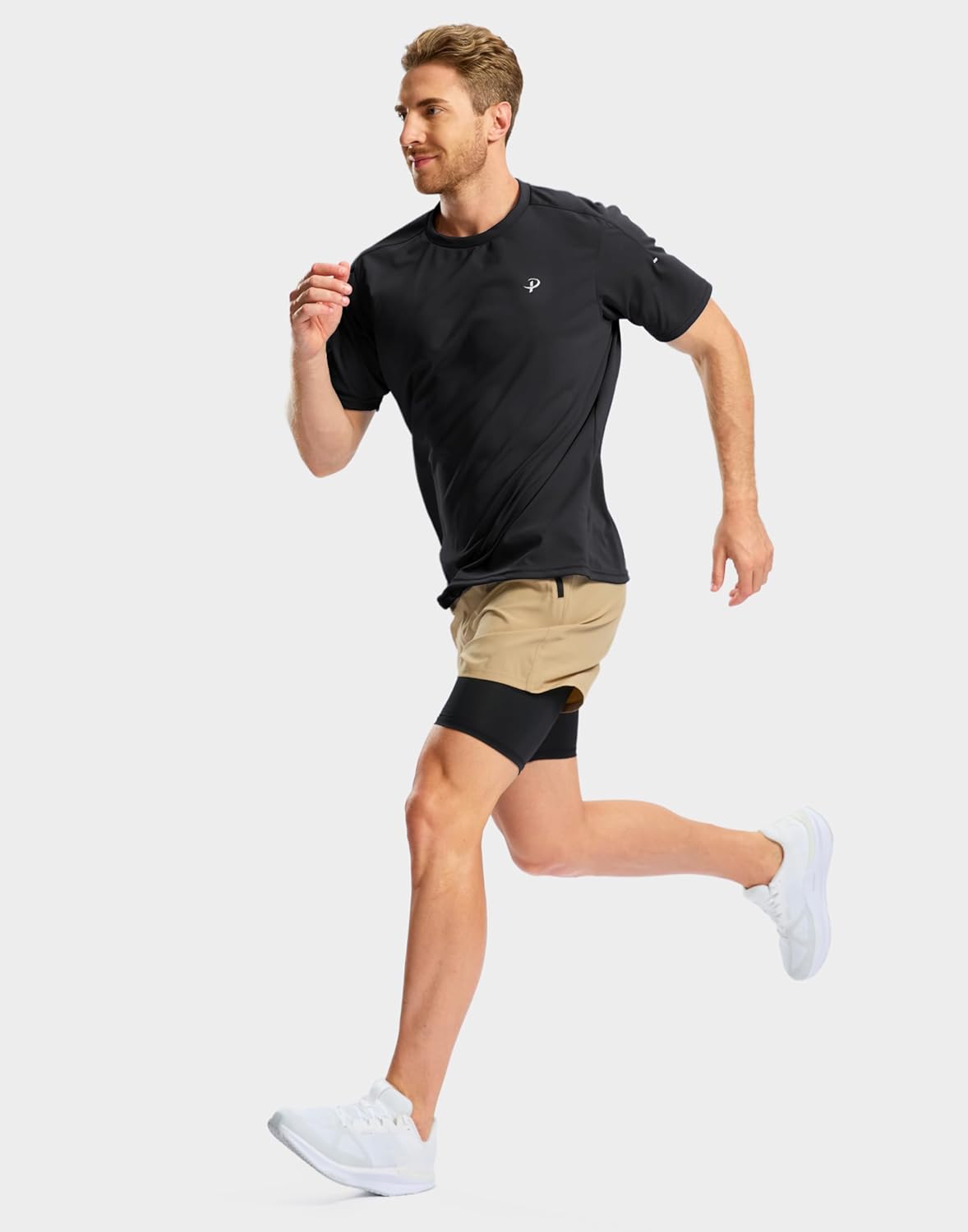 Pudolla Men's Workout Running T-Shirts Lightweight Quick Dry Athletic Gym Shirts for Men Short Sleeve Sport Tee Tops - Image 7