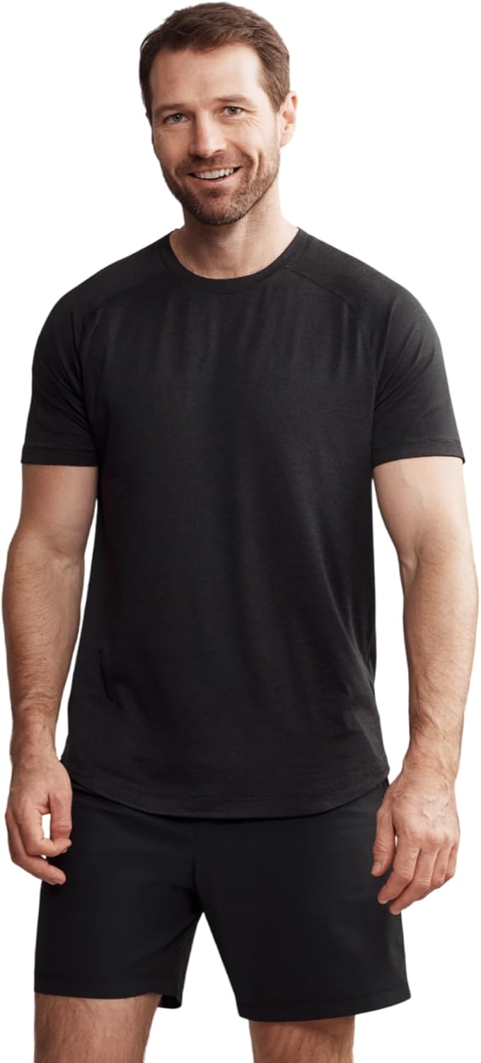 Rhone Atmosphere Tee - Ultra-Soft Everyday Mens Shirts, Lightweight, Moisture-Wicking, Anti-Odor - Image 12