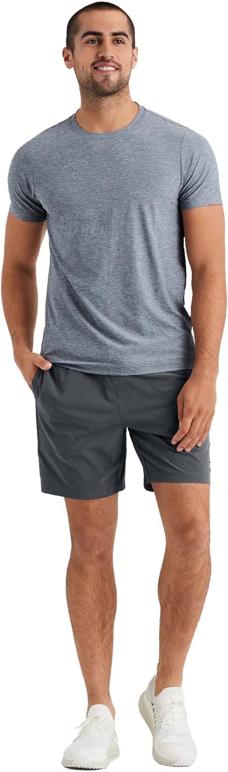 Rhone Men's Essentials Training Tee, Recycled Lightweight Polyester Fabric, Moisturewicking Technology, 4-Way Stretch - Image 4