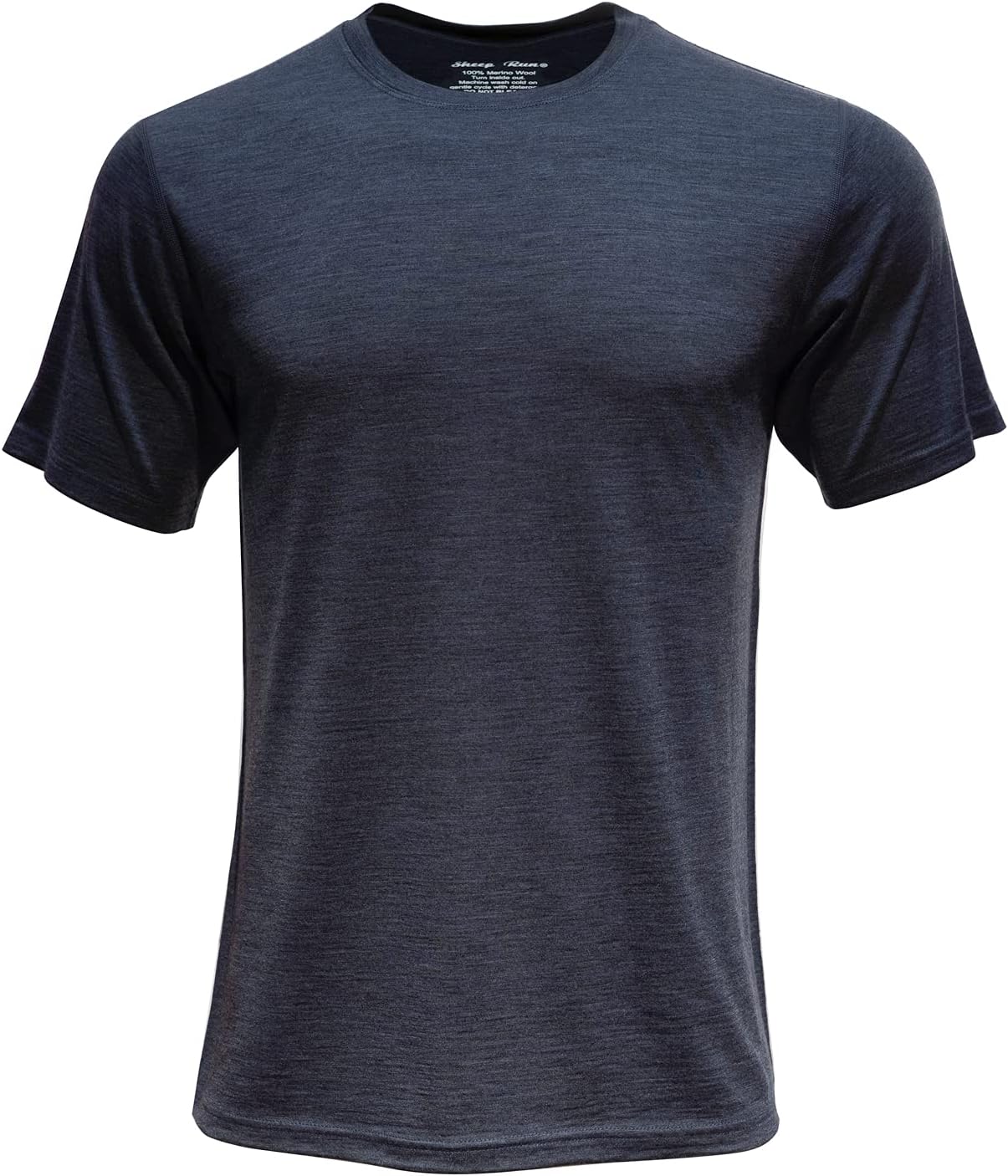 SHEEP RUN Men's Merino Wool Lightweight Hiking Running Workout Breathable Base Layer T Shirt - Image 8