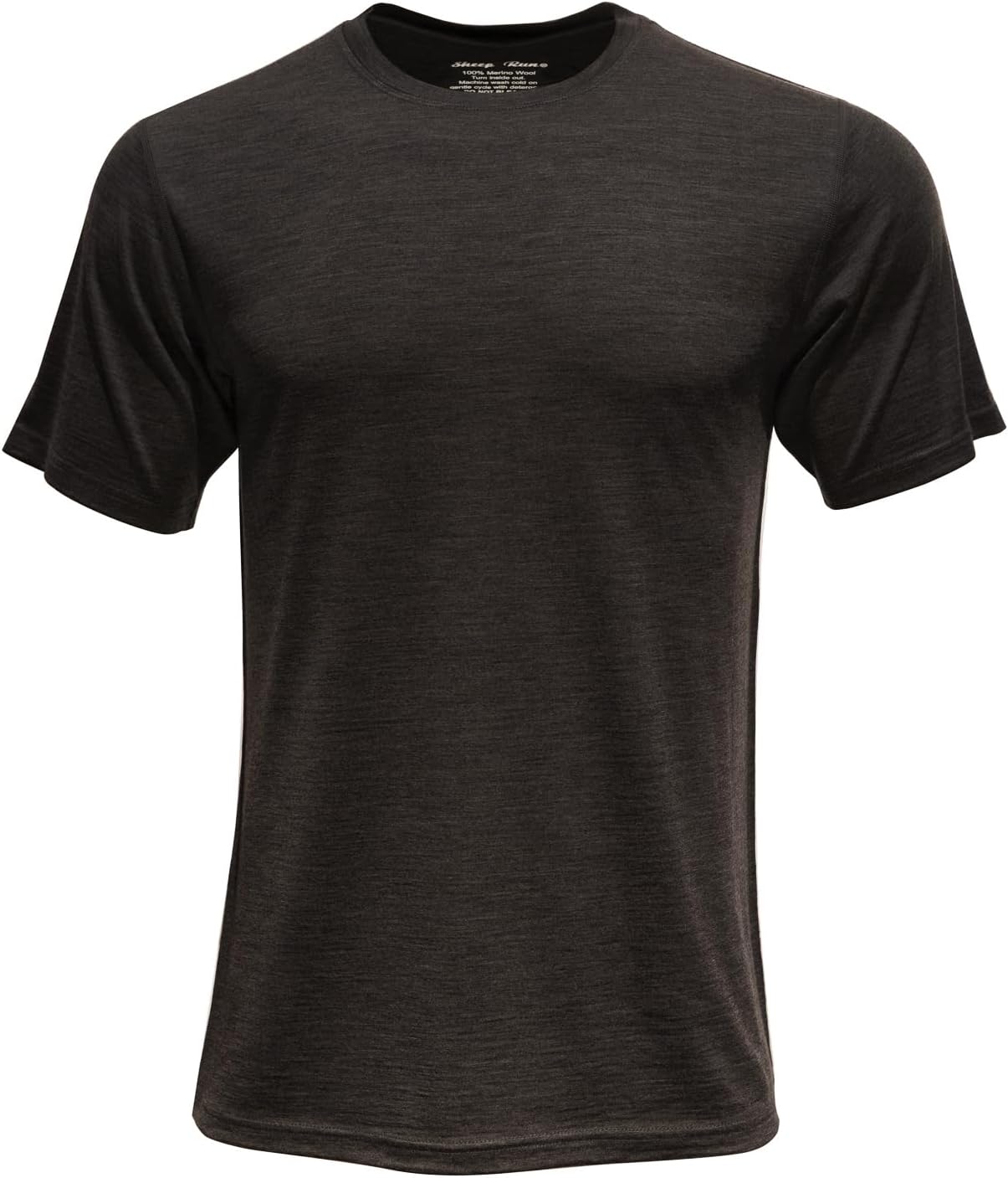 SHEEP RUN Men's Merino Wool Lightweight Hiking Running Workout Breathable Base Layer T Shirt - Image 13