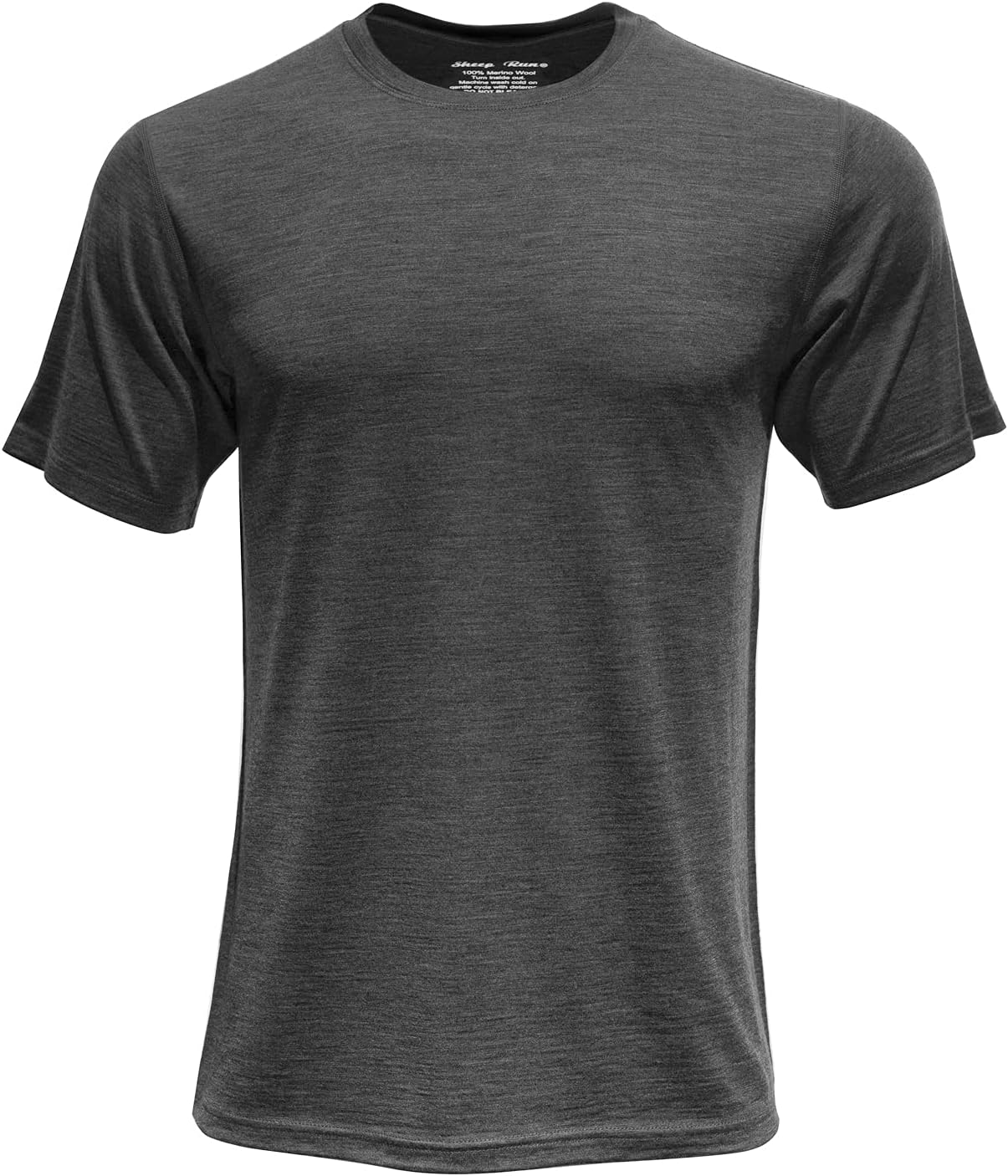 SHEEP RUN Men's Merino Wool Lightweight Hiking Running Workout Breathable Base Layer T Shirt - Image 11