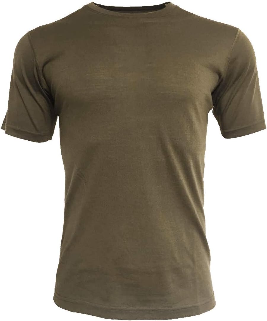 SHEEP RUN Men's Merino Wool Lightweight Hiking Running Workout Breathable Base Layer T Shirt - Image 15