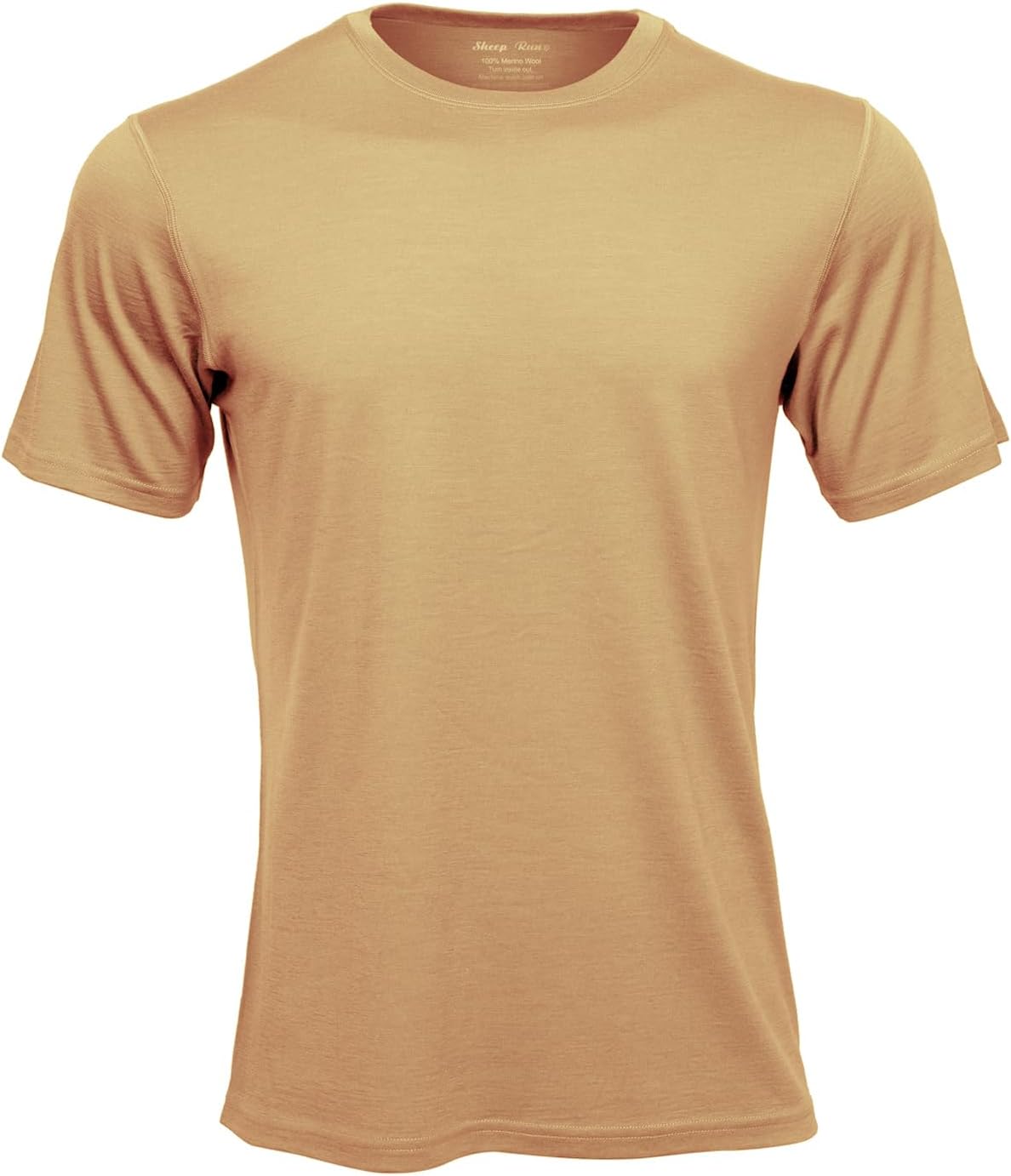 SHEEP RUN Men's Merino Wool Lightweight Hiking Running Workout Breathable Base Layer T Shirt - Image 18