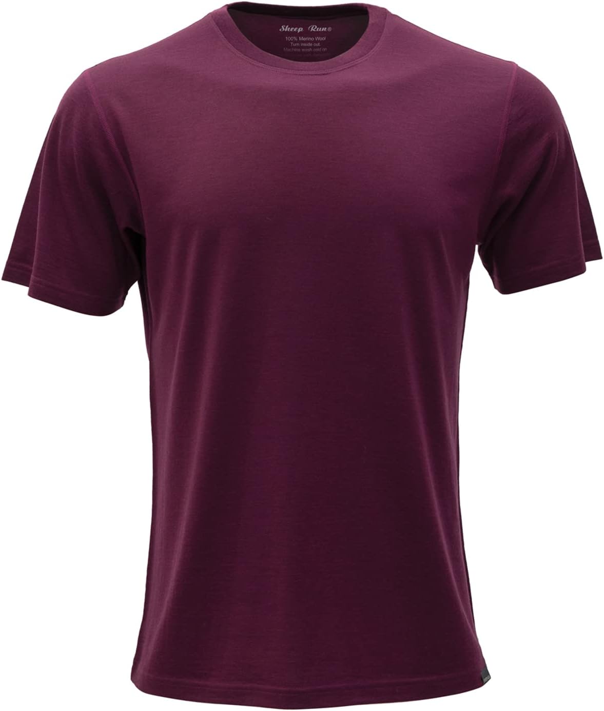 SHEEP RUN Men's Merino Wool Lightweight Hiking Running Workout Breathable Base Layer T Shirt - Image 7