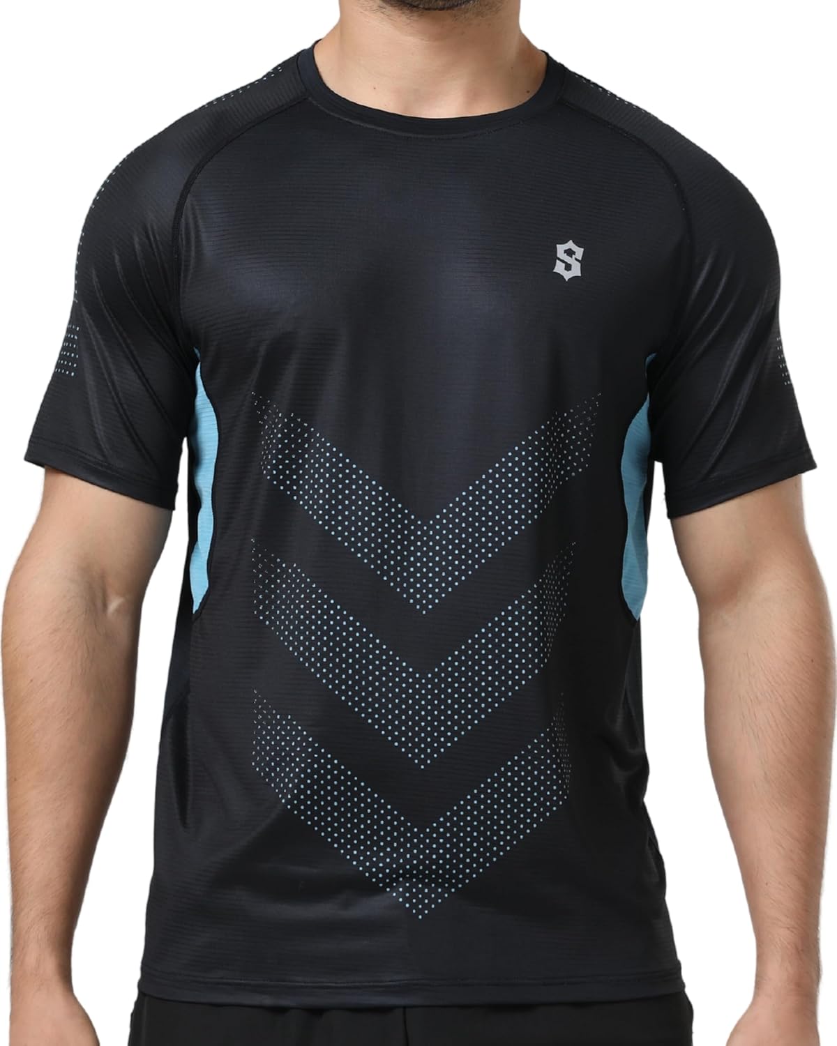 SUNTASY Men's Dry Fit Workout Shirts - Moisture-Wicking, Quick-Dry, 4-Way Stretch Premium Athletic Tees for Running & Sports - Image 8