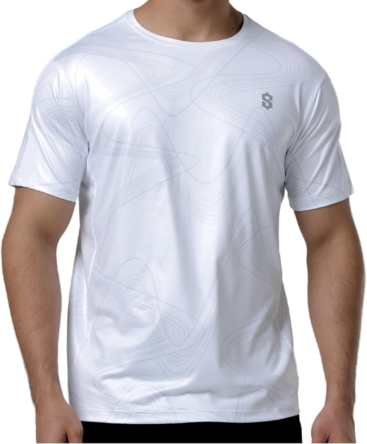 SUNTASY Men's Dry Fit Workout Shirts - Moisture-Wicking, Quick-Dry, 4-Way Stretch Premium Athletic Tees for Running & Sports - Image 19