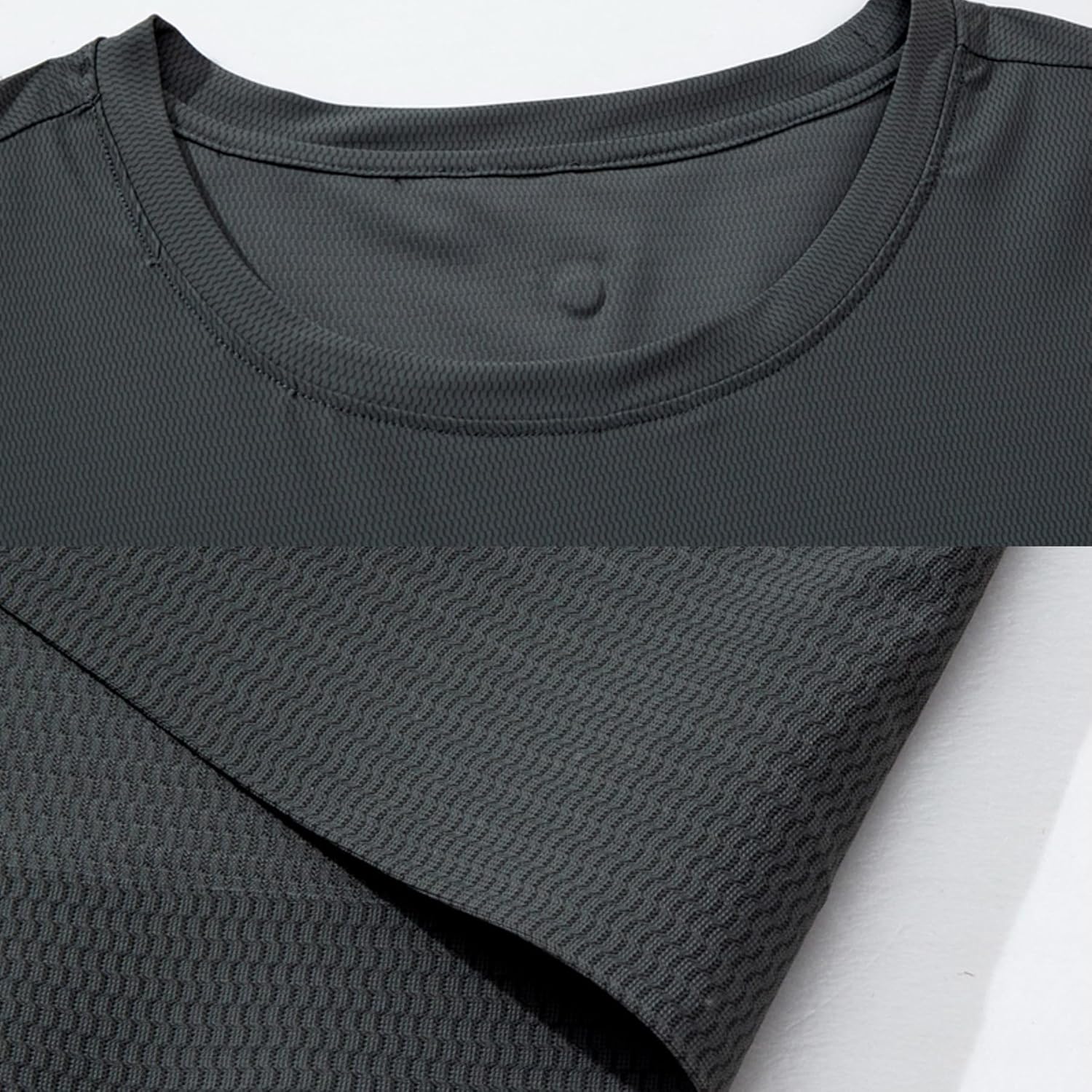 Unisex Athletic Performance T-Shirt, Quick Dry Moisture Wicking, Short Sleeve Running Workout Top, True Classic Tees Men - Image 3