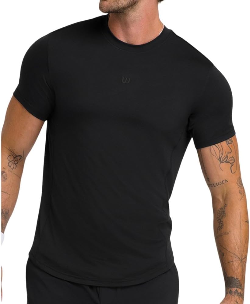 WILSON Everyday Performance Tee Shirt - Black